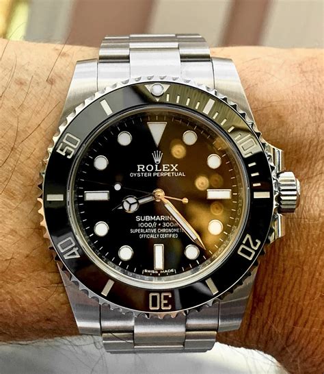 no date sub rolex